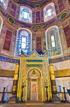 Turkey, Istanbul, Haghia Sophia Mosque altar.