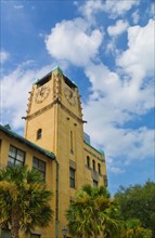 USA, Georgia, Chatham County, Savannah, City Hall tower.