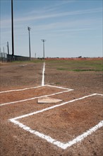 Baseball home plate. Photo: Winslow Productions