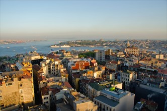 Turkey, Istanbul, high angle view of city. Photo: Tetra Images