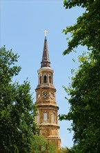 USA, South Carolina, Charleston, St. Philip's Church.
