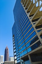 USA, Georgia, Atlanta, View of skyscrapers at downtown.