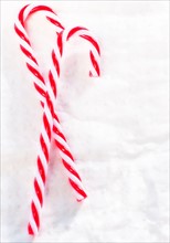 Christmas candy canes. Photo : Daniel Grill