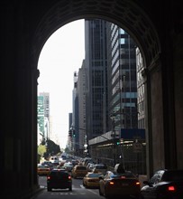 USA, New York State, New York City, City street. Photo : fotog