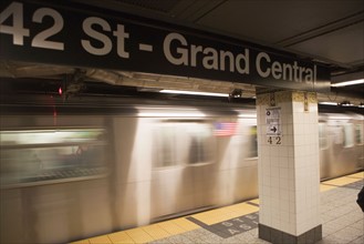 USA, New York City, Manhattan, 42 Street-Grand Central underground station. Photo: fotog