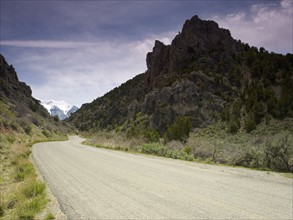 USA, Utah, Scenic view of desert road. Photo: John Kelly