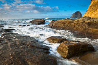 USA, Oregon, Pacific City, Pacific coast. Photo : Gary Weathers