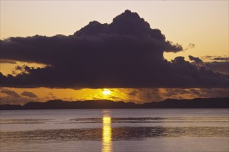 Mexico, Baja California Sur, Loreto, Sunset sky. Photo : DKAR Images