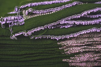 Close-up of fabric. Photo : DKAR Images