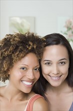 Portrait of two attractive women. Photo : Rob Lewine