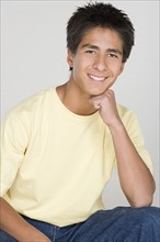 Portrait of teenage boy (16-17). Photo : Rob Lewine