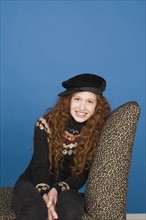 Portrait of teenage girl (16-17). Photo: Rob Lewine