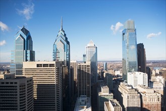USA, Pennsylvania, Philadelphia, skyscrapers. Photo : fotog