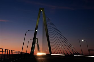 USA, South Carolina, Charleston, Arthur Ravenel Jr. Bridge. Photo : Henryk Sadura