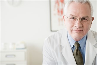 Portrait of male doctor. Photo : Rob Lewine
