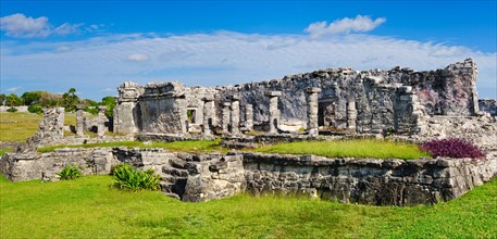 Ancient Mayan ruins.