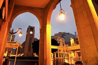 Lebanon, Beirut. Place d'Etoile with Parliament building. Photo : Henryk Sadura