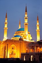Lebanon, Beirut. Place d'Etoile, Mohammad al Amin Mosque. Photo : Henryk Sadura