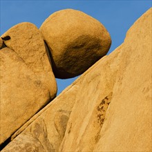 USA, California, Joshua Tree National Park, Rock formations.