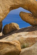 USA, California, Joshua Tree National Park, Arch rock.