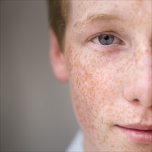 Portrait of boy (16-17).