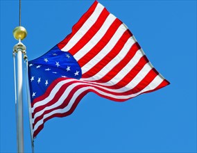 15 star US flag.