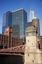 USA, Illinois, Chicago, City view. 
Photo: Henryk Sadura