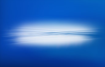 Abstract blue background resembling blue sky and white could.