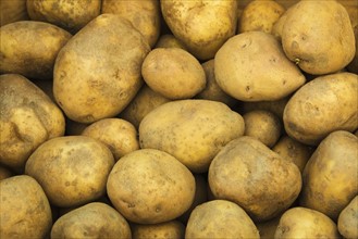 Fresh potatoes.