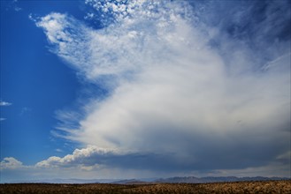 Sky above canyon.