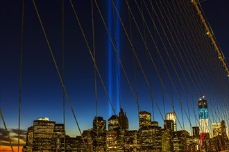 World Trade Center Memorial, Tribute in Light.