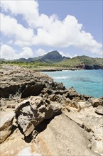 Maha'ulepu Beach, Rocky coast. Photo: Jamie Grill