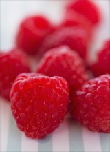 Fresh raspberries. Photo : Daniel Grill