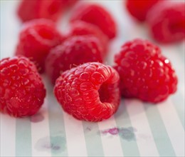 Fresh raspberries. Photo : Daniel Grill