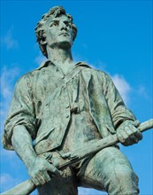 Minutemam statue. Lexington, Massachusetts.