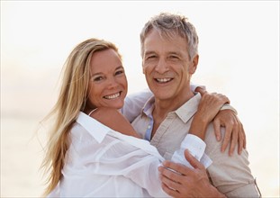 Portrait of happy mature couple