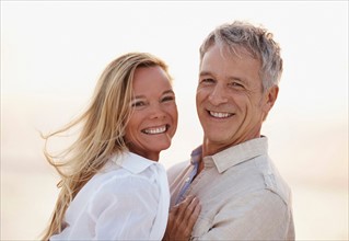 Portrait of happy mature couple