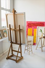 Painter's studio.