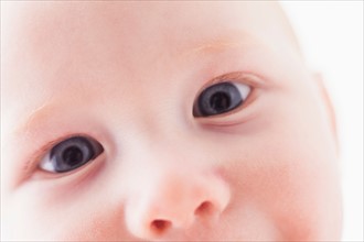 close up of baby`s face (18-23 months)
