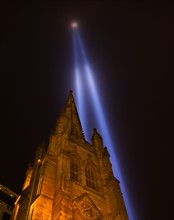 World Trade Center Tribute lights