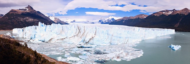 Panoramic view of iceberg