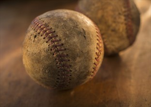Antique baseball.