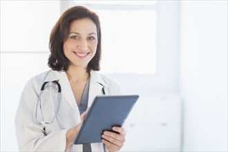 Portrait of female doctor.