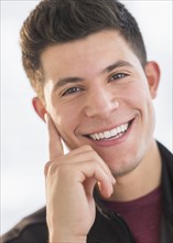 Portrait of smiling young man.