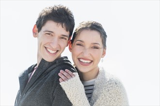 Portrait of young couple.