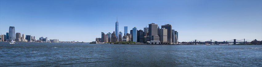 Panoramic view of Manhattan.