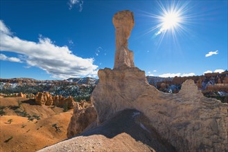 View of rock formations in Bryce Canyon.
Photo : Gary Weathers