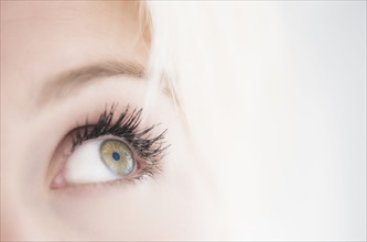 Close-up of woman's eye.