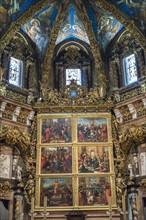 Interior of Santa Iglesia Cathedral. Valencia, Spain.