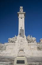 Monument to Constitution of 1813. Cadiz, Spain.